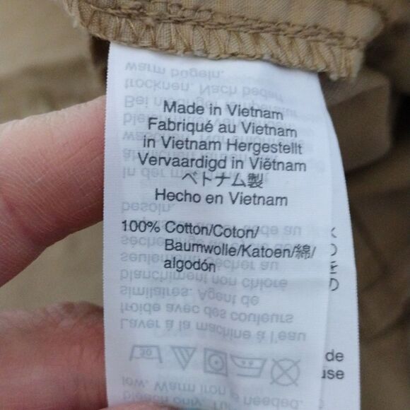 J. Crew Beige 5" Classic Cotton Chino Shorts Plussize 14 - Picture 11 of 12